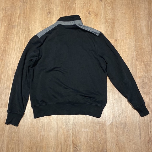 Michael Kors black quarter zip - Picture 2 of 4